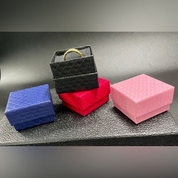 Men’s Fidget / Spin Ring l Stainless Steel - Gold l Size 9 l New with choice box - Picture 2 of 9